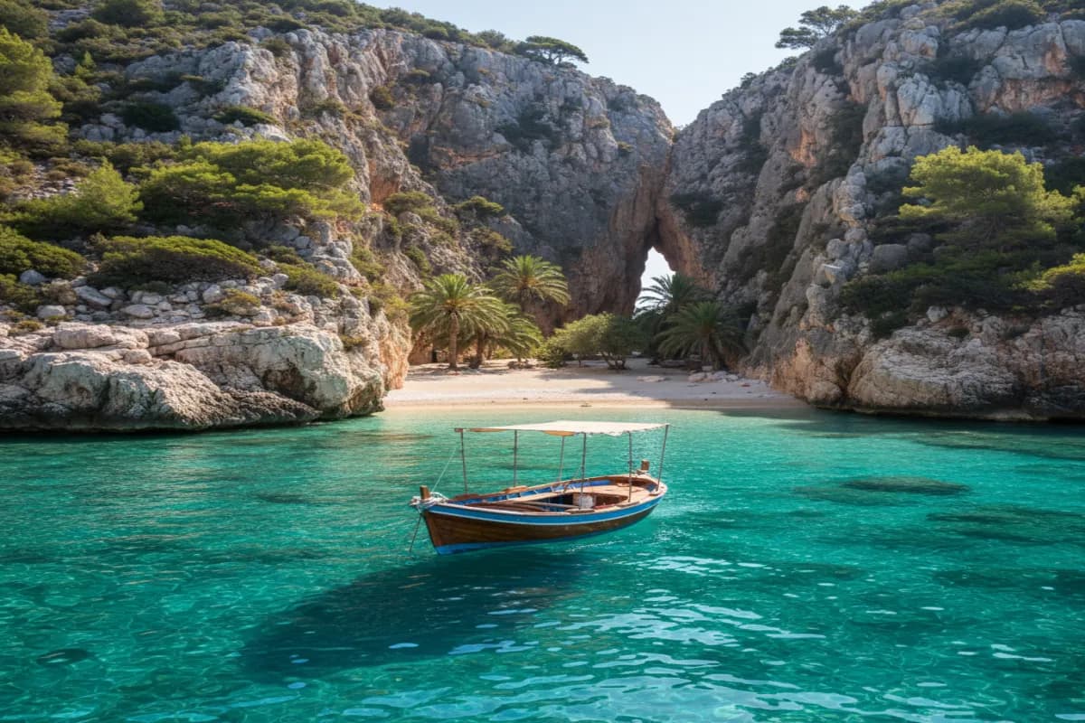 Hidden Cove Boat Trip